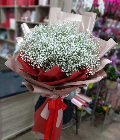 Букет цветов из: Гипсофила в Геймановской