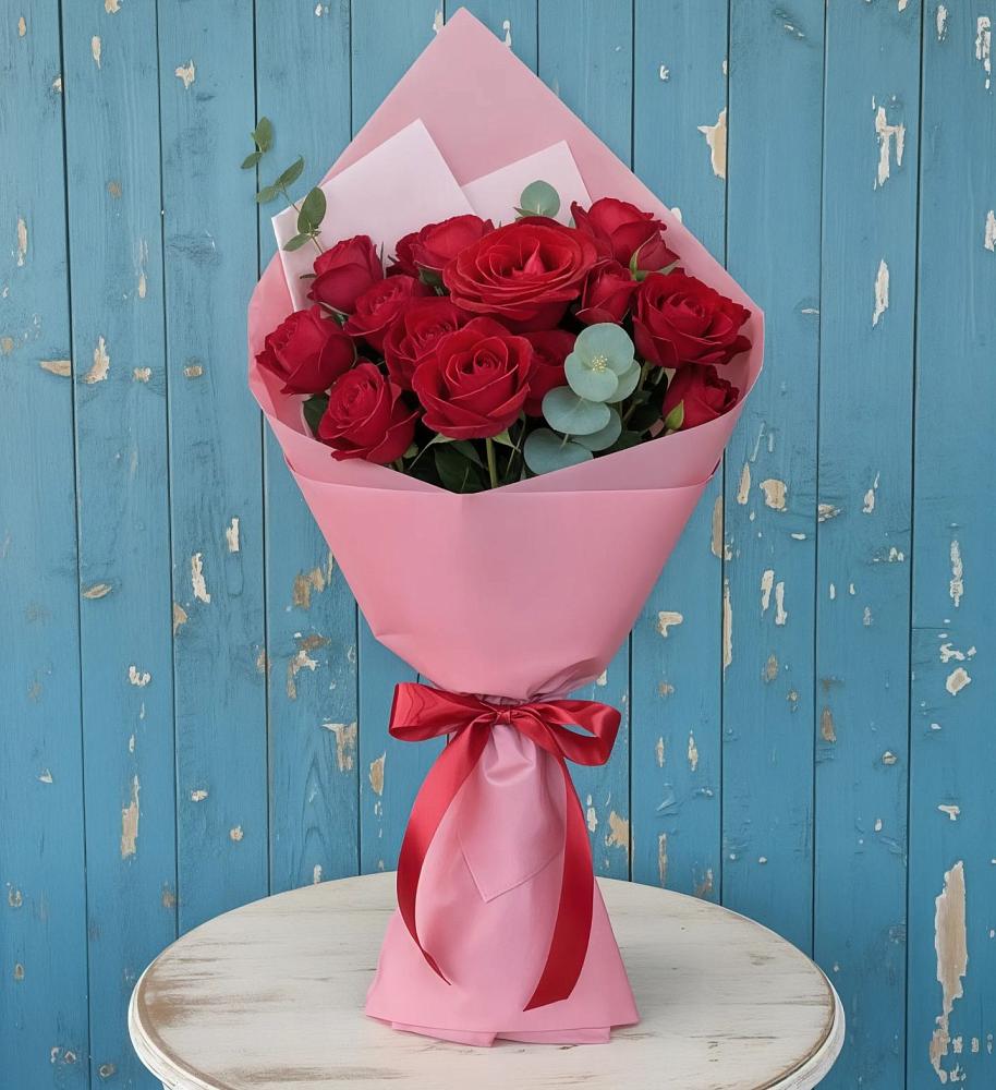 Букет цветов из: Розы в Геймановской