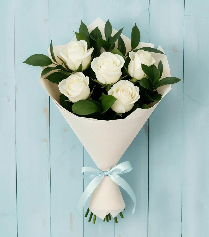 Букет цветов из: Розы в Геймановской