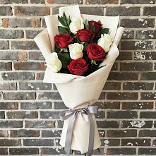 Букет цветов из:  Розы в Геймановской