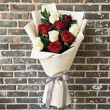 Букет цветов из:  Розы в Геймановской