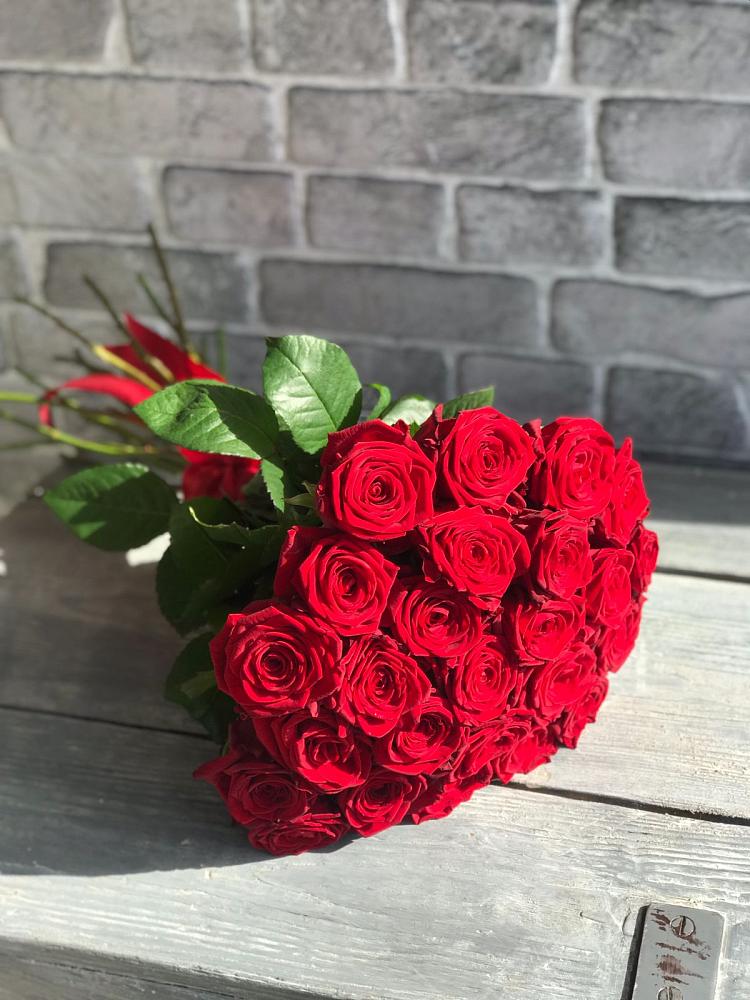 Букет Красные розы Фридом в Геймановской