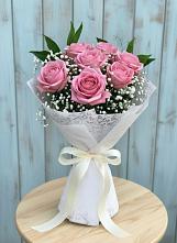 Букет цветов из:  Розы в Геймановской