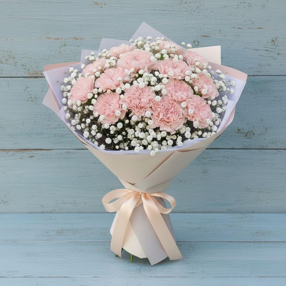 Букет цветов из: Гвоздики в Геймановской