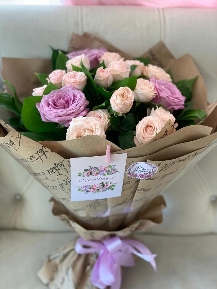 Букет цветов из: Розы в Геймановской