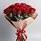 Букет 15 Красных роз Эдлесс Лав в Геймановской