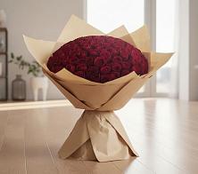 Букет 101 Красная роза в Геймановской