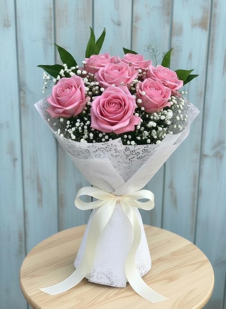 Букет цветов из: Розы в Геймановской