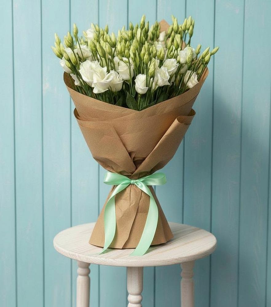 Букет цветов из: Лизиантусы в Геймановской