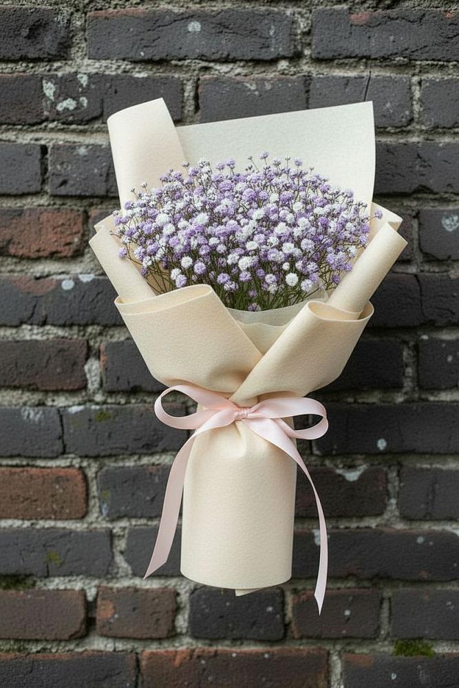 Букет цветов из: Гипсофила в Геймановской