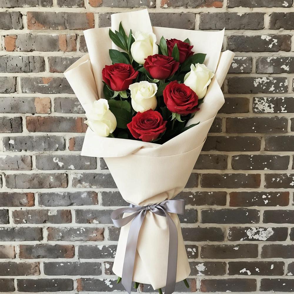 Букет цветов из: Розы в Геймановской