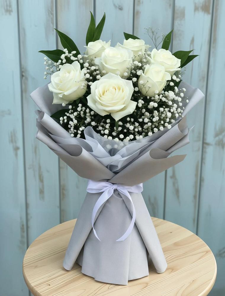 Букет цветов из: Розы в Геймановской