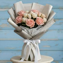 Букет цветов из:  Розы #REPLACE_PRED# Геймановской