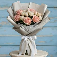 Букет цветов из:  Розы в Геймановской