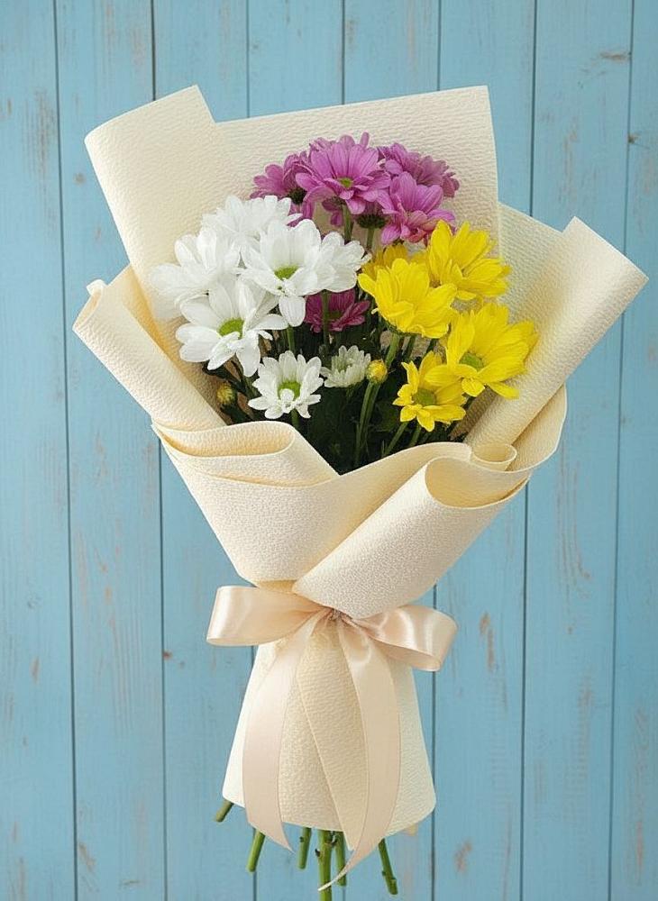 Букет цветов из: Хризантемы в Геймановской