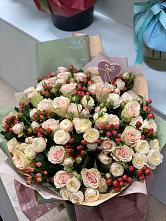 Букет цветов из:  Розы в Геймановской