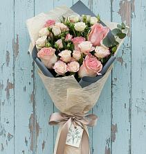 Букет цветов из:  Розы в Геймановской