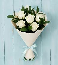 Букет цветов из:  Розы в Геймановской