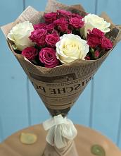 Букет цветов из:  Розы в Геймановской