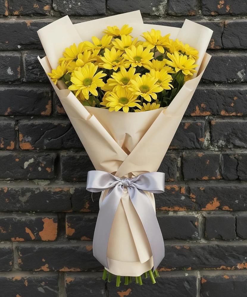 Букет цветов из: Хризантемы в Геймановской