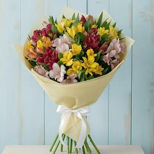 Букет цветов из:  Альстромерии в Геймановской