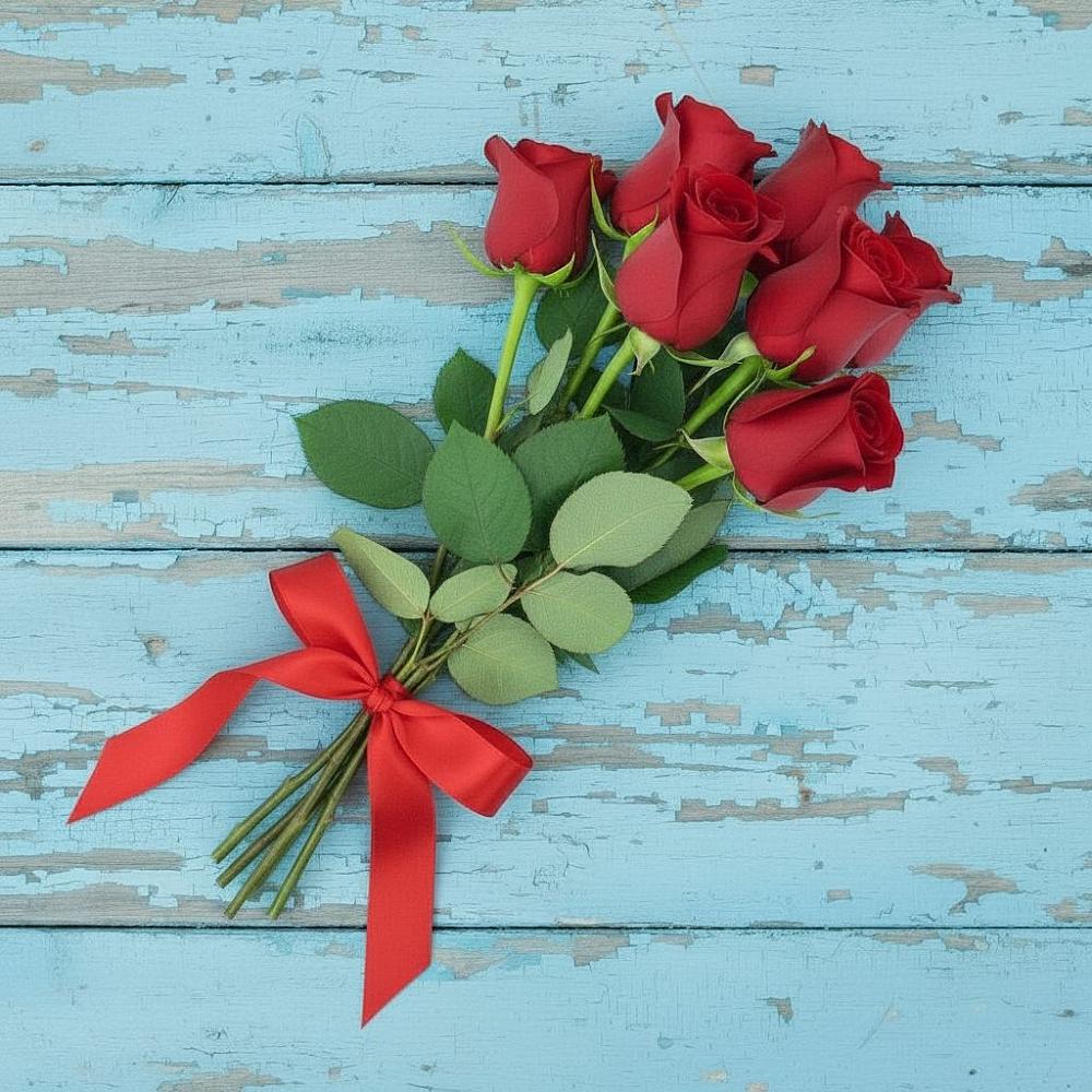 Букет Красные розы в Геймановской