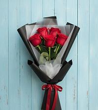 Букет цветов из:  Розы в Геймановской