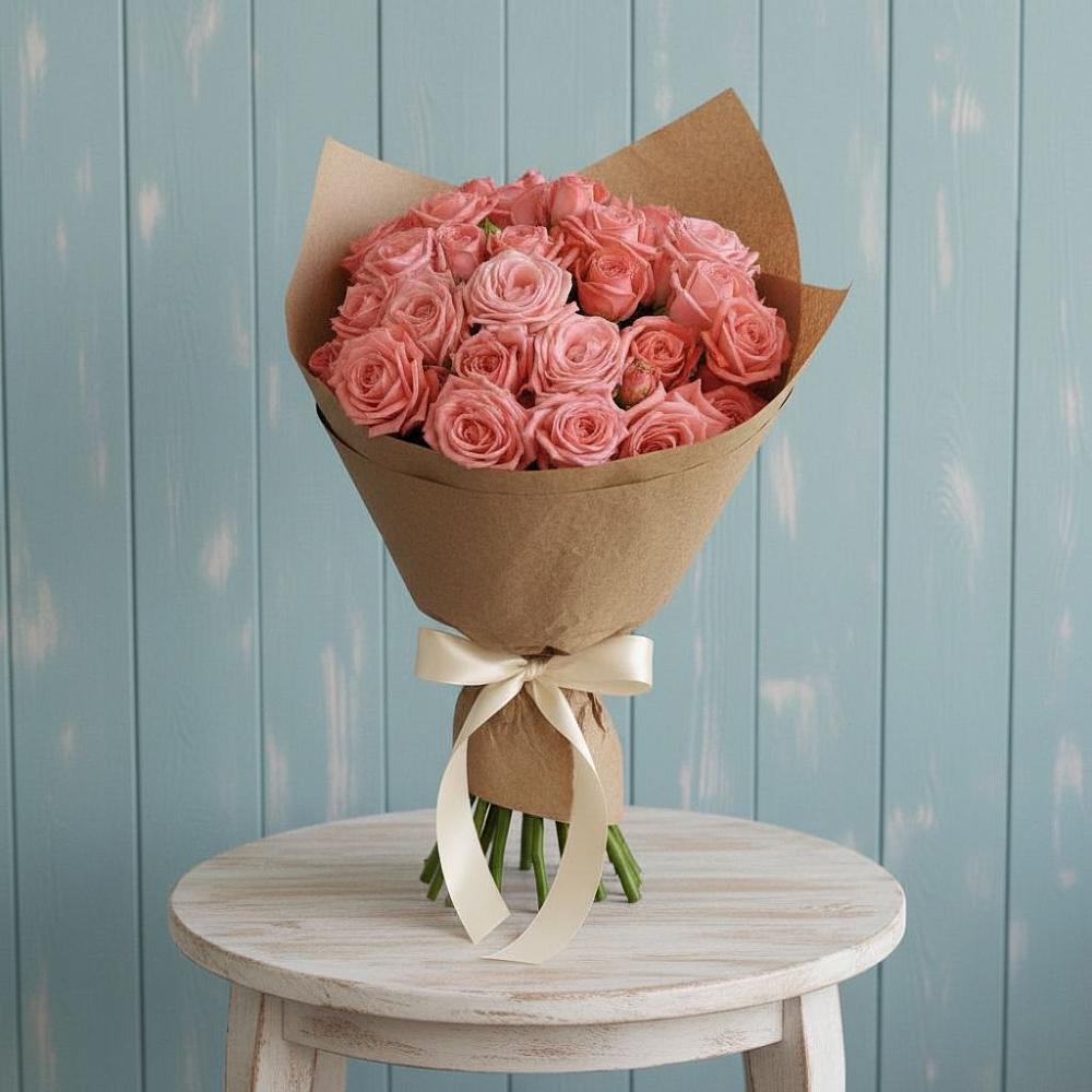 Букет цветов из: Розы в Геймановской