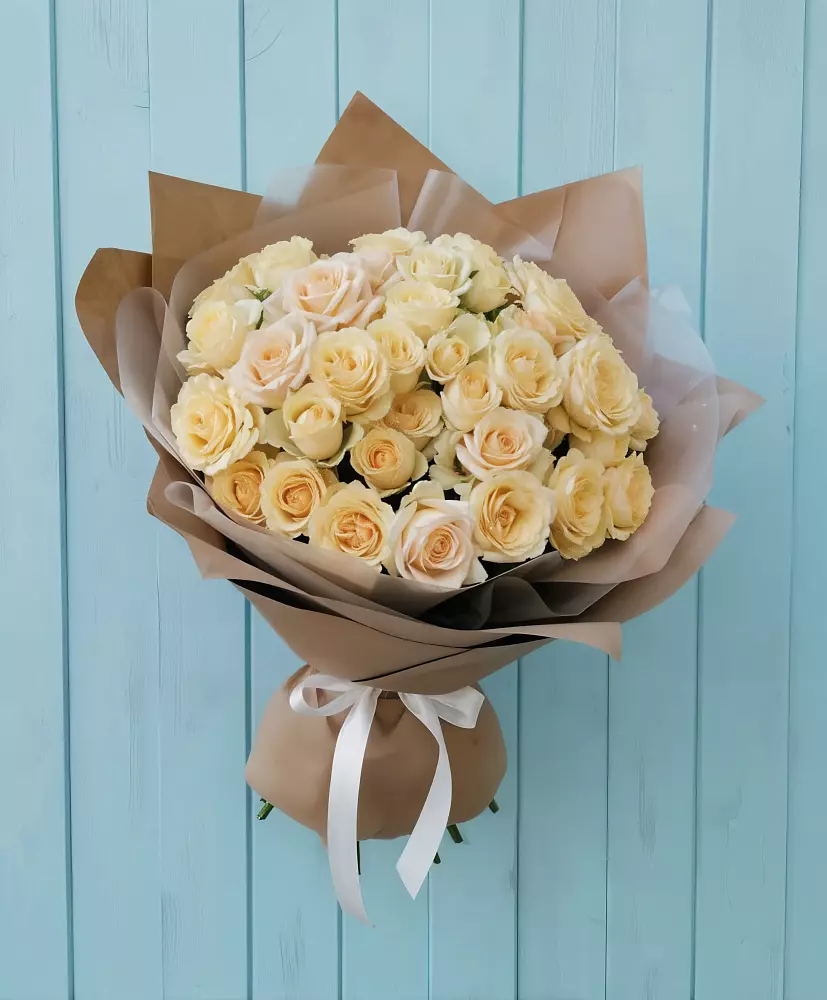 Букет Кремовое облако в Геймановской