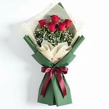 Букет цветов из:  Розы в Геймановской