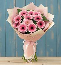 Букет цветов из:  Герберы в Геймановской