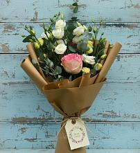 Букет цветов из:  Розы и Лизиантусы #REPLACE_PRED# Геймановской